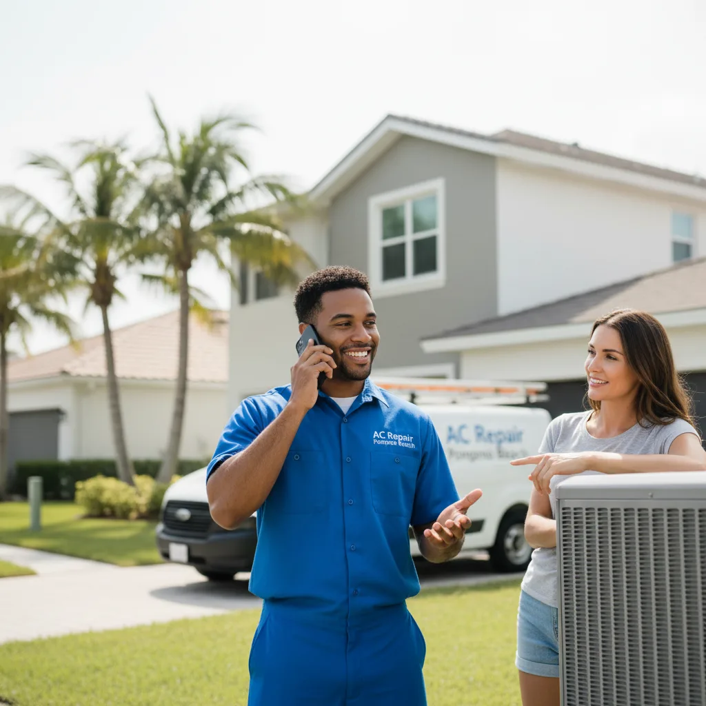 AC Repair Pompano Beach customer support in Thomas